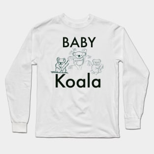 Baby Koala Long Sleeve T-Shirt